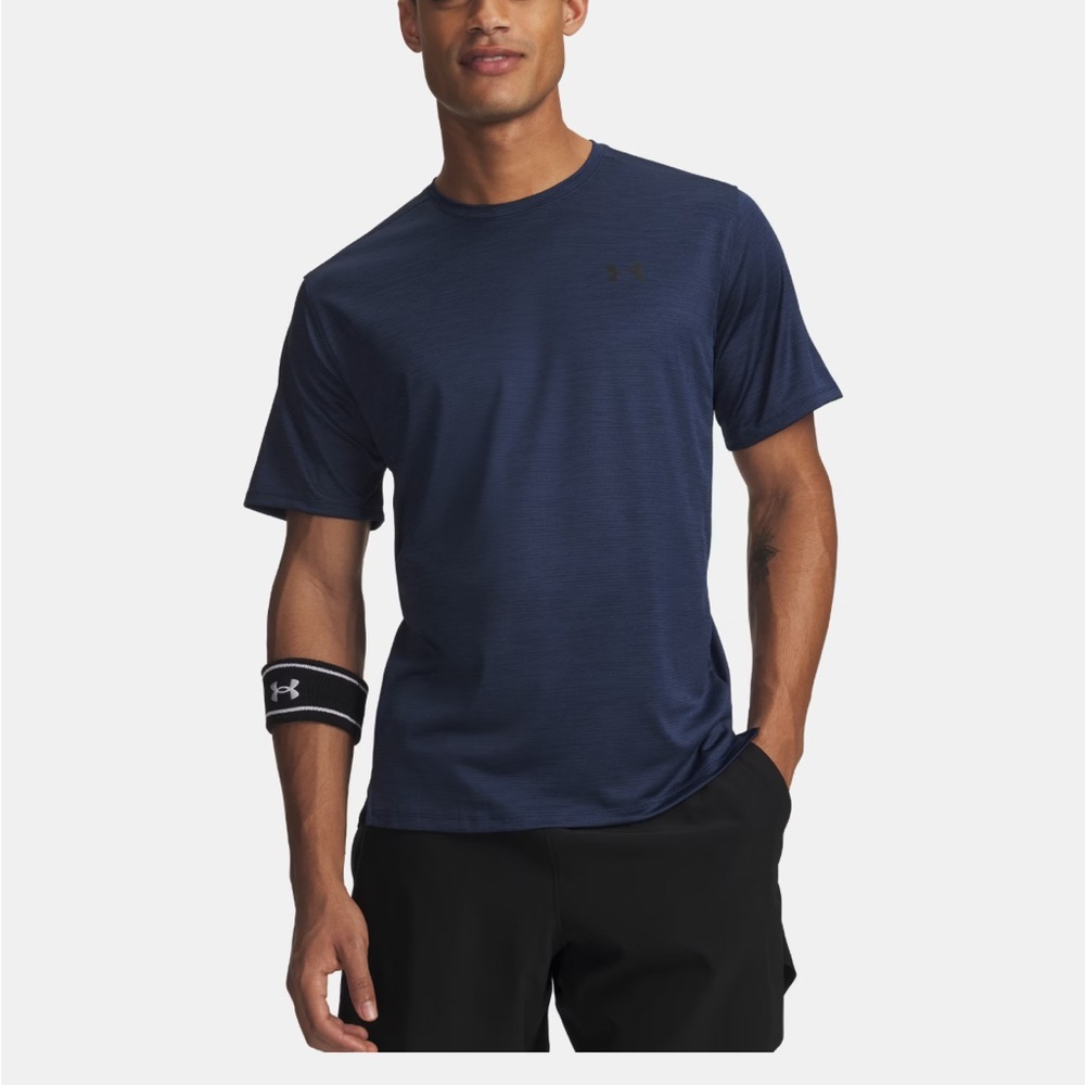 Under Armour Men's Dark Blue Short Sleeve Tee